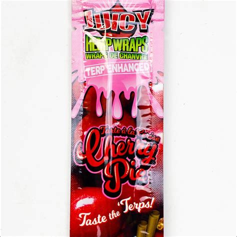 Juicy Jay Cherry Pie Hemp Wraps 2 Pack Leafly