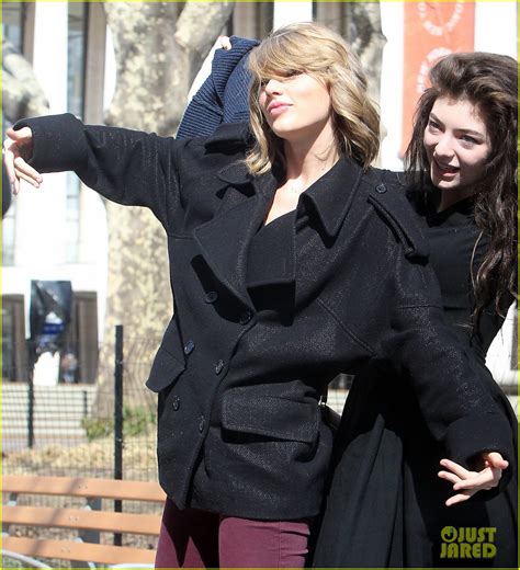 Taylor Swift Lorde Are A Pair Of Super Silly Besties In Nyc Photo Taylor Swift