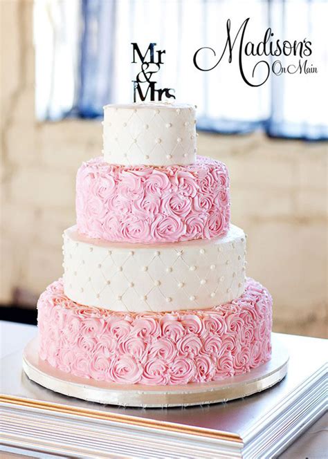 28 Inspirational Pink Wedding Cake Ideas Blog