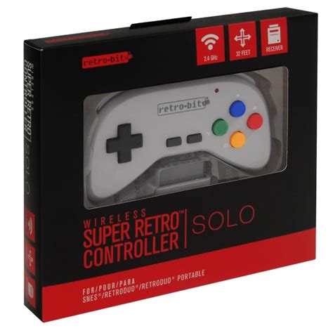 Snes Retro Bit Wireless Super Retro Controller For Super Nintendo