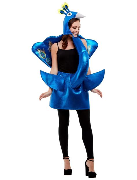 Adult Deluxe Peacock Costume 47137 Fancy Dress Ball
