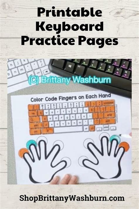 Typing Practice Printable Keyboard Pages Video Video Typing