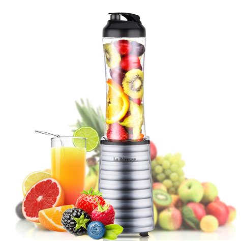 La Reveuse Smoothies Blender 300 Watt With 18 Oz Bpa Free Portable Tra