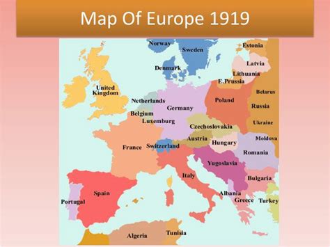 Map Of Europe 1919 1939 Secretmuseum
