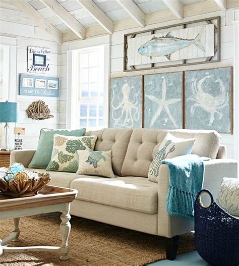 5 out of 5 stars with 2 ratings. Beachy Living Room Big on Wall Decor | Pier 1 - Beach Home ...