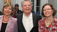 Ein Präsident zwischen zwei Frauen: So ist Joachim Gauck privat