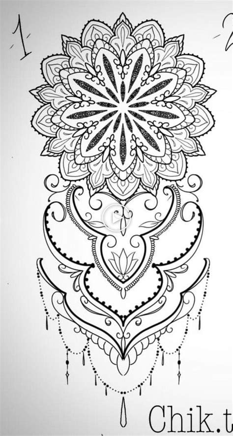 Pin von Mandala Tattoos by Laura auf Mandala Tattoos | Tätowierungen