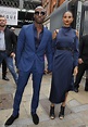 Alesha Dixon ands boyfriend Azuka Ononye coordinate at Topshop Unique ...