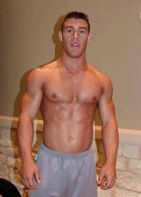 Shirtless Male Athletic Muscular Body Builder Jock Beefcake PHOTO 4X6