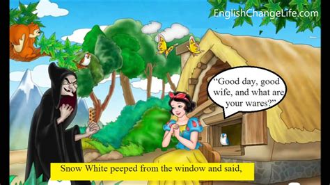 Snow white and the seven dwarfs cartoon in english. Learn English through story Snow White and the seven ...