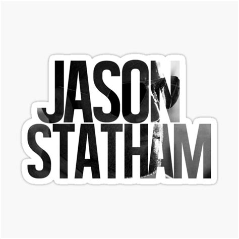 jason statham sticker for sale by hannahollywood redbubble