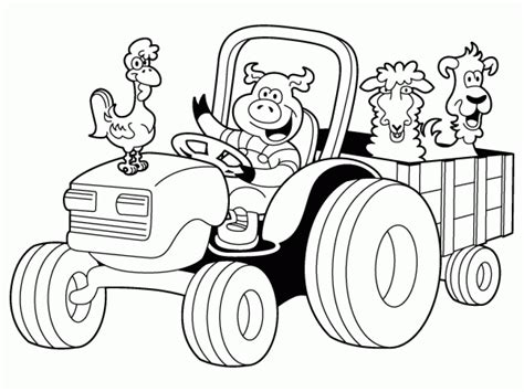 Printable John Deere Coloring Pages