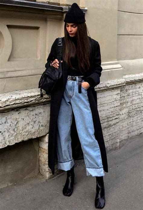 We love a baggy jean! 5 outfits con baggy jeans para verte elegante en otoño ...