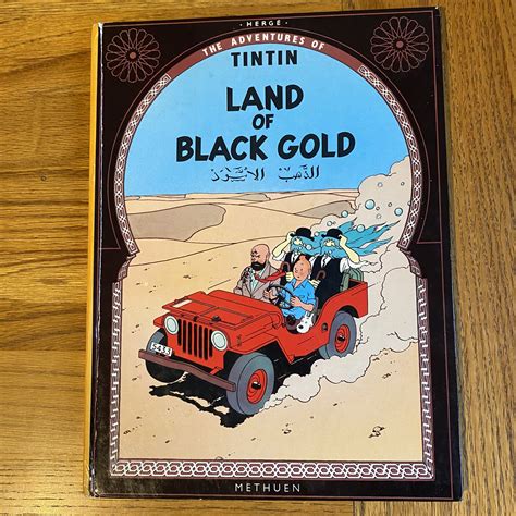 The Adventures Of Tintin Land Of Black Gold By Herge Hard Cover