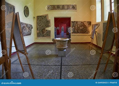 Interior View Of The Archaeological Museum Of Sparta It Houses Thousands Of Finds From The