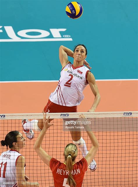 Gozde Sonsirma Of Turkey Spikes The Ball During The Fivb World Grand News Photo Getty Images