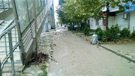 Consequences Of The Strongest Downpour In The City Of Novorossiysk Riot