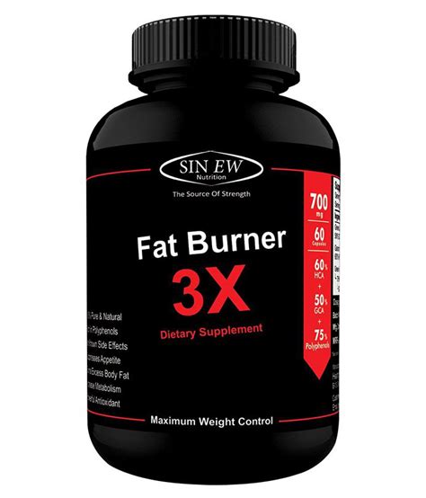 Well, choosing the best fat burner in 2019 is certainly a difficult task as… there are a number of fat burners available on the market and, the way different weight loss supplements are advertised has an effect on its perceived value to men and women. Sinew Nutrition Natural Fat Burner 3X (Green Tea, Green ...