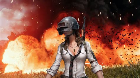 1920x1080 pubg helmet girl artwork laptop full hd 1080p hd 4k wallpapers images backgrounds