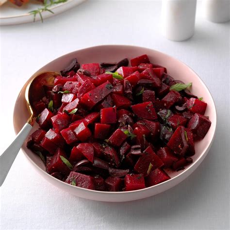 Minted Beet Salad Recipe How To Make It Taste Of Home