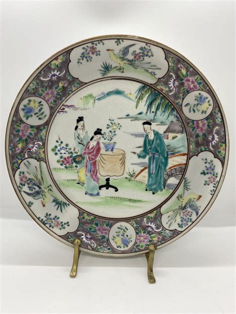 Pair Of Chinese Plates Montgomery Antiques And Interiors