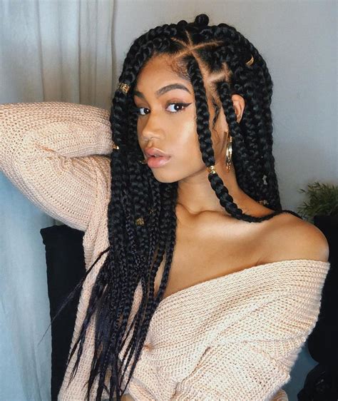 How To Create Box Braids On Natural Hair 26 Inspirational Looks