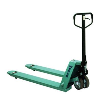 2) use the controller on the pallet jack's handle to lower the forks to the floor. Hydraulic Pallet Jack Trucks: The Power of a Forklift in ...