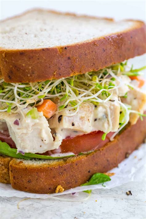 How To Prepare Perfect Chicken Salad Sandwich Recipe The Healthy Cake Recipes