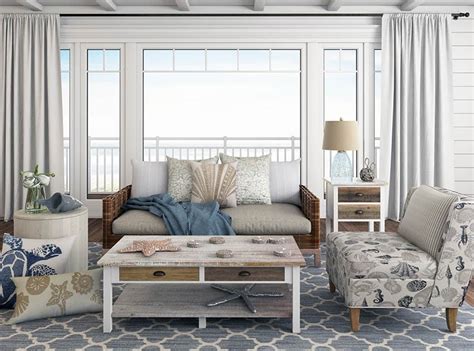 Beach Themed Living Room On A Budget Designing Idea