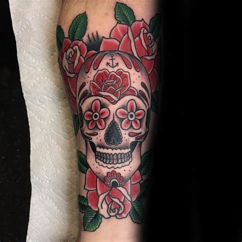 If you are thinking about getting a skull tattoo design you only need to look online to see many very fine examples of skull tattoo pictures, skull tattoo images and skull tattoo body. 100 Sugar Skull Tattoo Designs For Men - Cool Calavera Ink ...