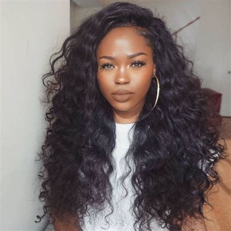 81USD Loose Wave Full Lace Wigs Deep Space 13x6 Lace Front Wigs With