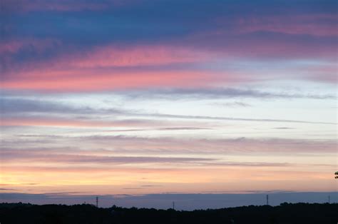 Free Photo Cloudy Sunset Sky Backdrop Set Orange Free Download