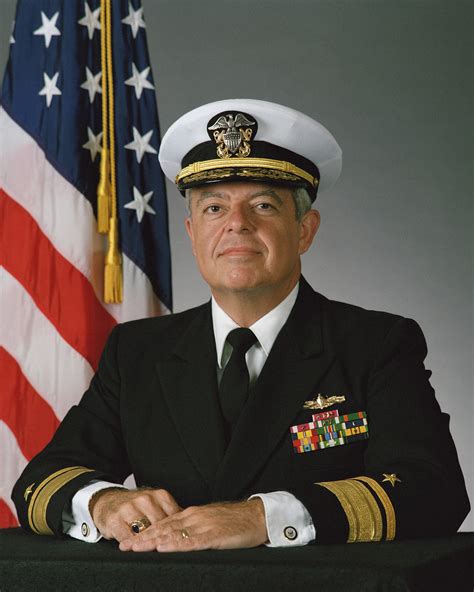 Portrait Us Navy Usn Rear Admiral Radm Upper Half Michael P