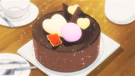 Itadakimasu Anime Coconia Fruit Chocolate Cake Log Horizon Cute