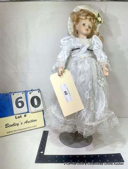 Porcelain Doll Stand Not Included Used As Is Bentley