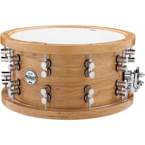 Pdp By Dw Limited Edition Maplewalnut Snare Drum With Chrome Hardware