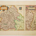 Mapa del siglo XVI: Ducado de BERRY & LA LIMAGNE (Centro de Auvernia ...
