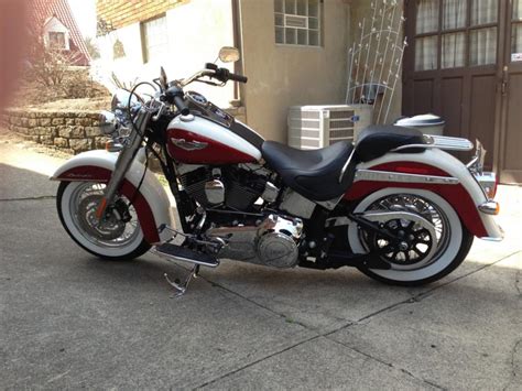 I like the 2013 two tone red/white deluxe even better. 2013 FLSTN Softail Deluxe - Harley Davidson Forums