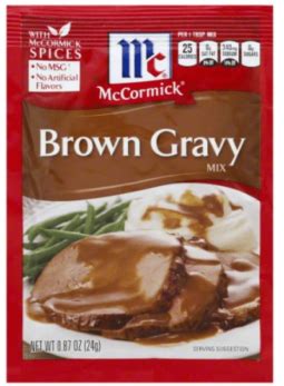 Easter dinner recipes so needed an update to a modern healthier version. Wegmans: McCormick Gravy Mix Only $0.20!