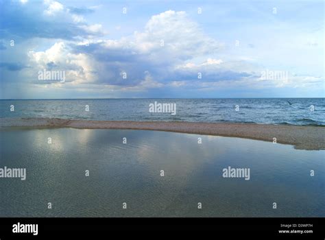 Sea Before Storm Stock Photo Alamy
