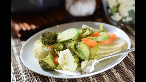 Trucos para que coman verduras: Verduras al vapor - Como cocinar - YouTube