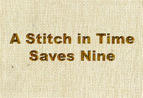 The switch in time that saved nine is the phrase, originally a quip by humorist cal tinney, about what was perceived in 1937 as the sudden jurisprudential shift by associate justice owen roberts of the. Who said a stitch in time saves nine. Why Do People Say "A ...