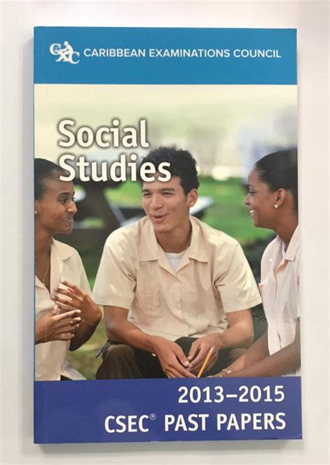 Cxc Social Studies Csec Past Papers 2013 2015 Bookberries Limited