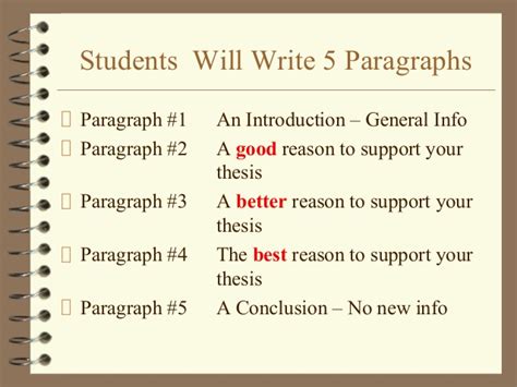 Be sure to answer the question. How to write a 5 paragraph essay 1