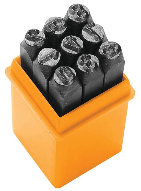 Your question or comment will be submitted to our customer service department and someone will be in touch with you. Marking Number Stamps (9) - 6mm | Marking Stamps | Hammers ...