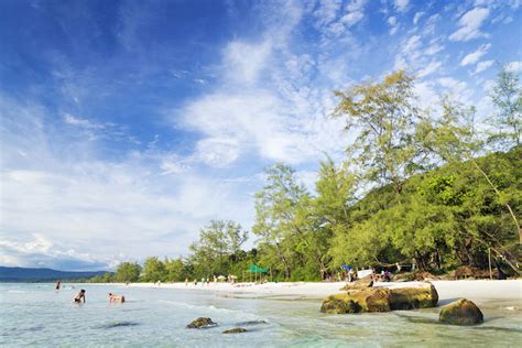 10 Best Beaches In Cambodia Map Touropia