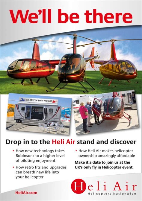 Discover Heli Air At The Uks Only Fly In Helicopter Event Heli Uk