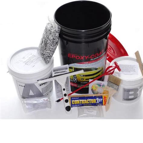 It produces an attractive high gloss finish floor that can increase light reflectivity up to 400. Epoxy-Coat 2-Part White High-Gloss Garage Floor Epoxy Kit ...