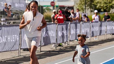 “welcome Home Mommy And Daddy” Allyson Felix Shares Sweet Message From Daughter After Returning