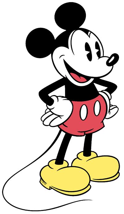 Classic Mickey Mouse Png Png Image Collection